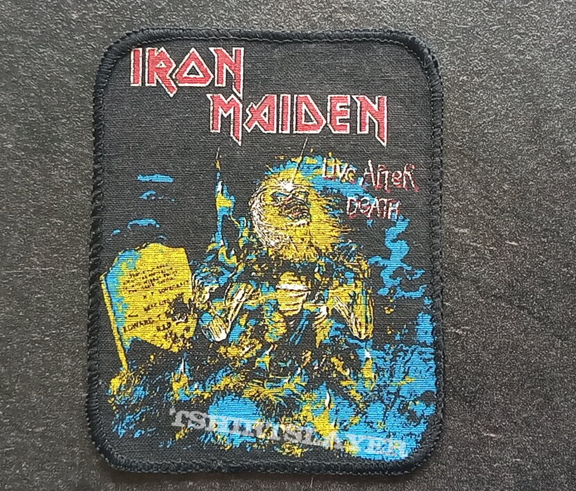iron maiden  live after death 1985  patch   364