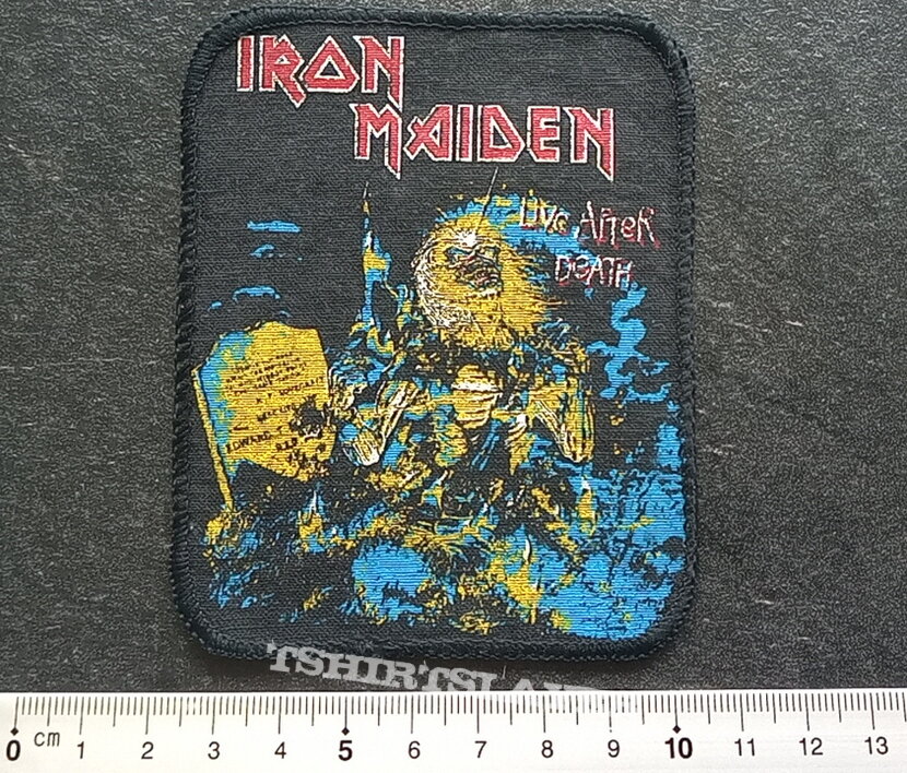 iron maiden  live after death 1985  patch   364
