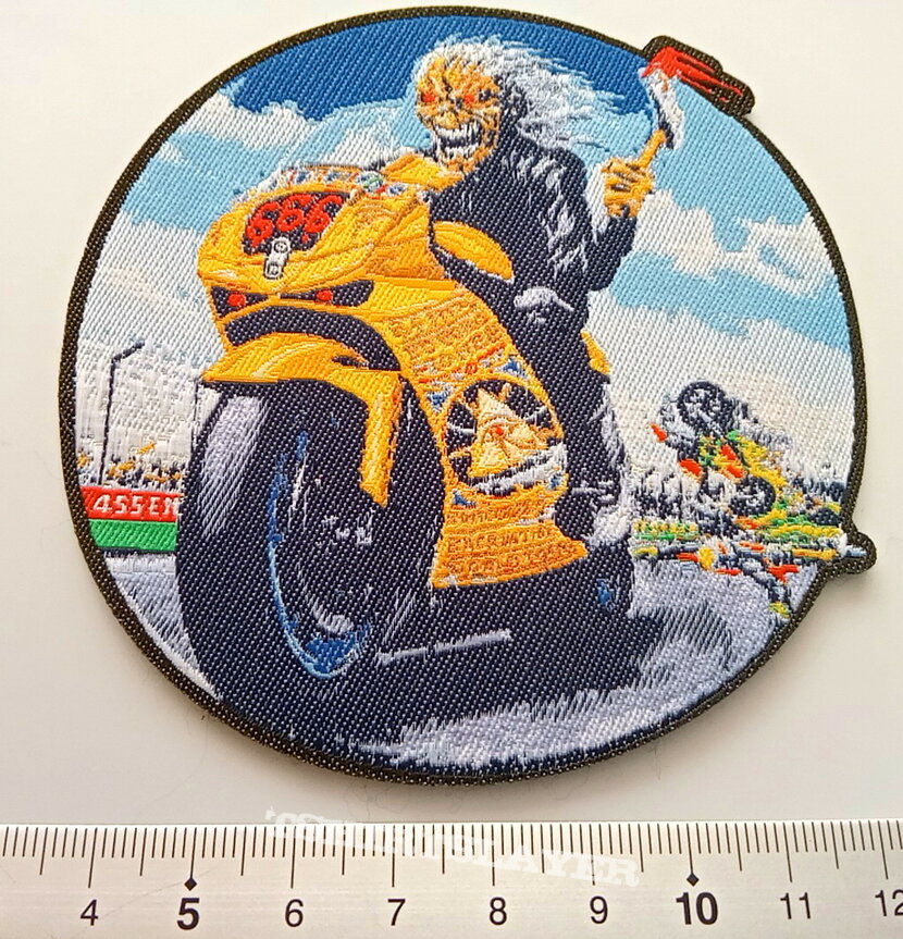 Iron Maiden Eddie Assen TT limited edition patch 62