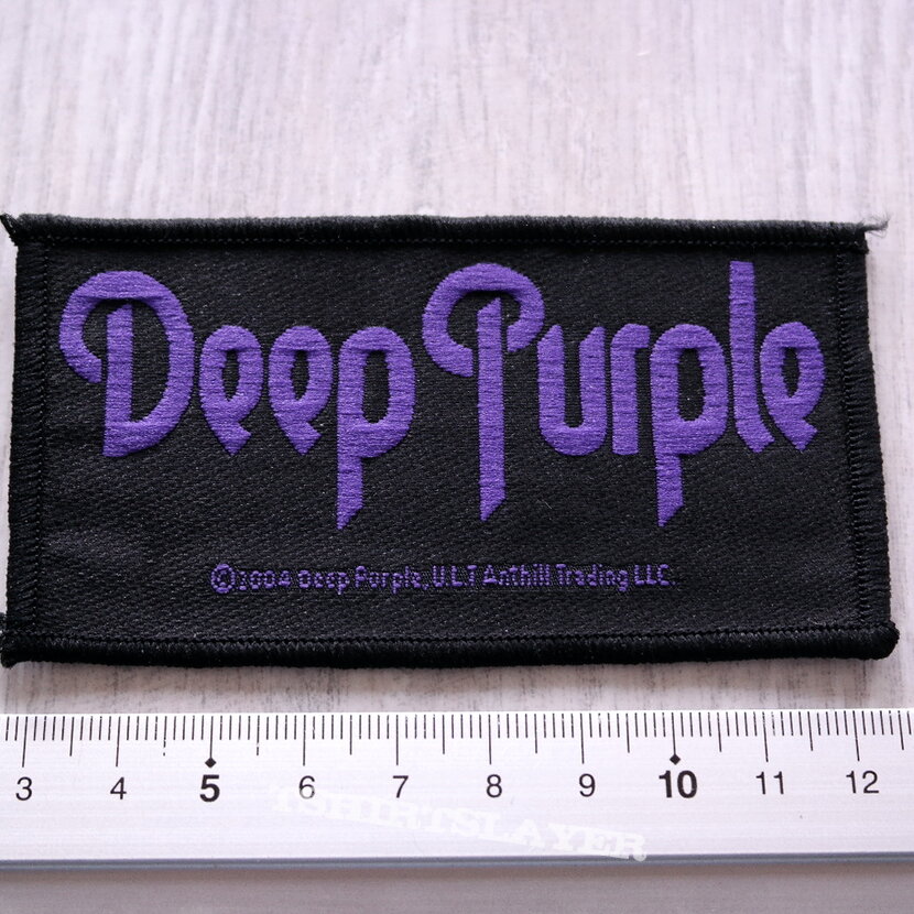 Deep Purple official 2004 logo patch d39