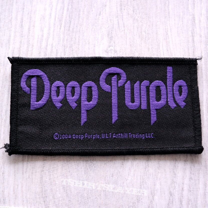 Deep Purple official 2004 logo patch d39