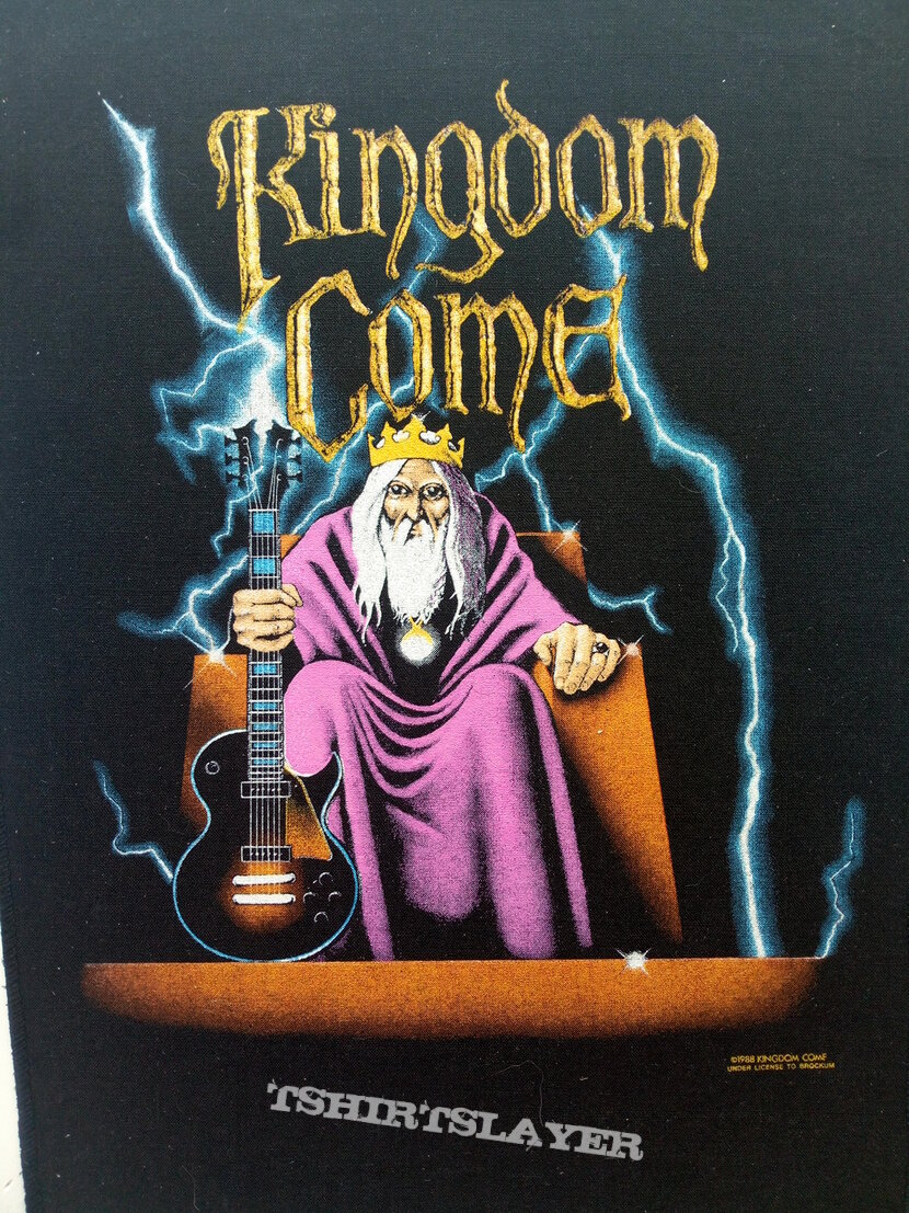 Kingdom Come official 1988 Wizard backpatch bp725