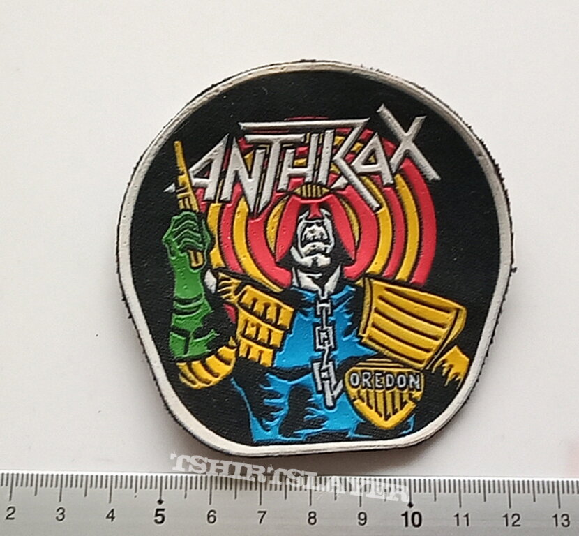 Anthrax old rubber patch rp3