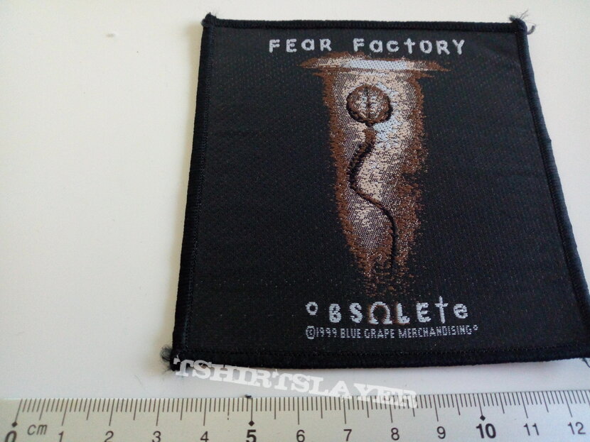  Fear Factory official obsolete patch f50 new 1999