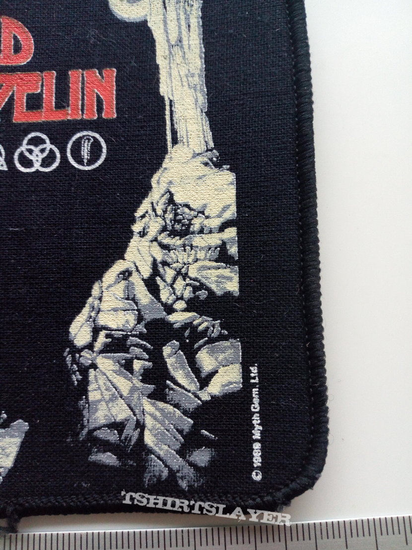 Led Zeppelin  official 1989 patch 31
