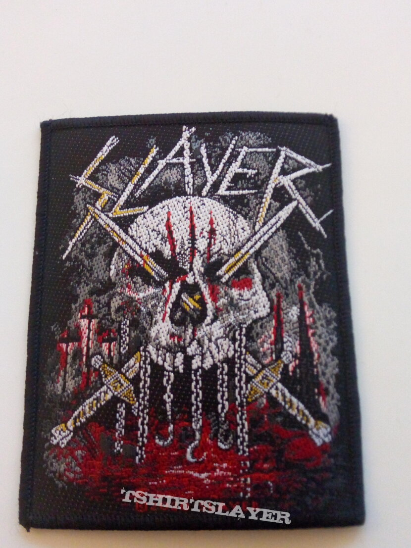 Slayer   skull + swords  2020 patch 97