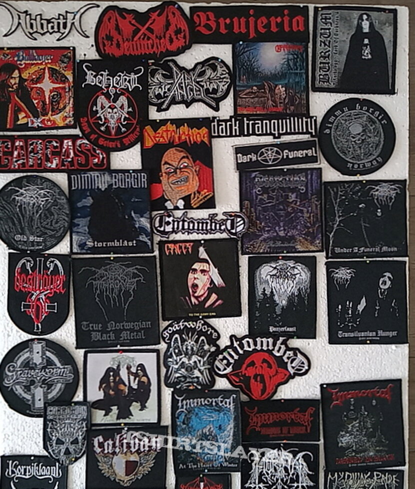 Various Artist various black death metal  patches