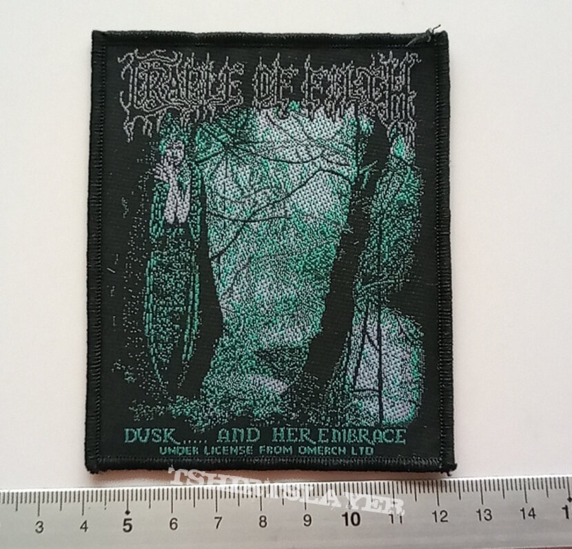 Cradle Of Filth dusk.... and her embrace  patch c163