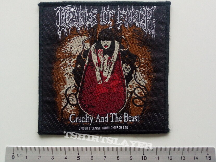   Cradle Of Filth  Cruelty and the beast patch c68