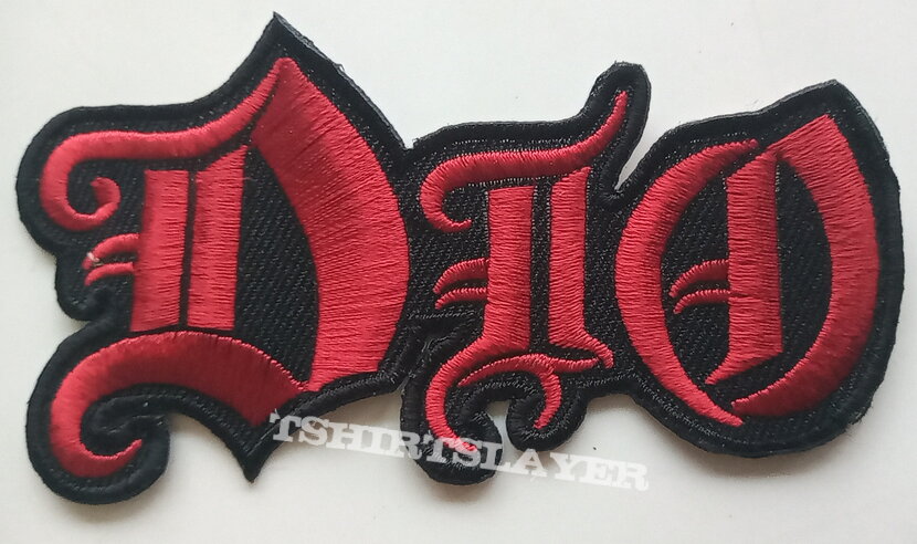 Dio shaped logo patch 42