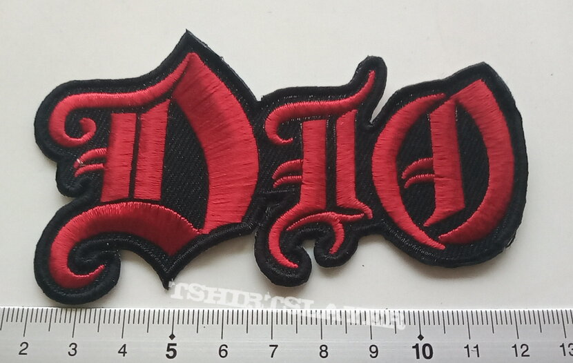 Dio shaped logo patch 42