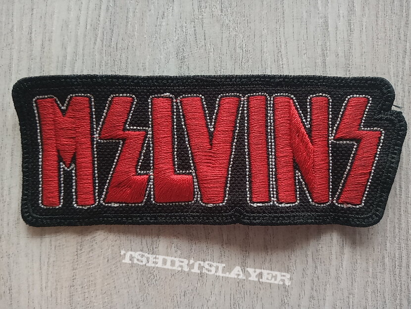 Melvins shaped logo patch used833
