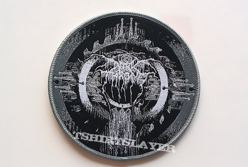 Darkthrone hate them ltd edition patch d138 grey border