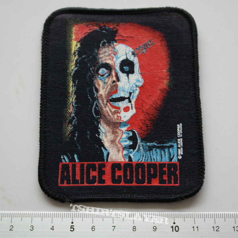 Alice Cooper official 1989 Trash patch c28
