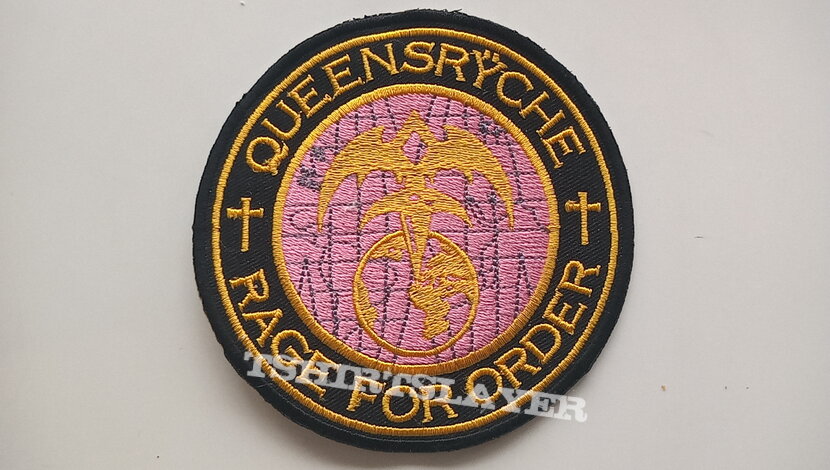 Queensryche  rage for order patch q46-- 10 cm