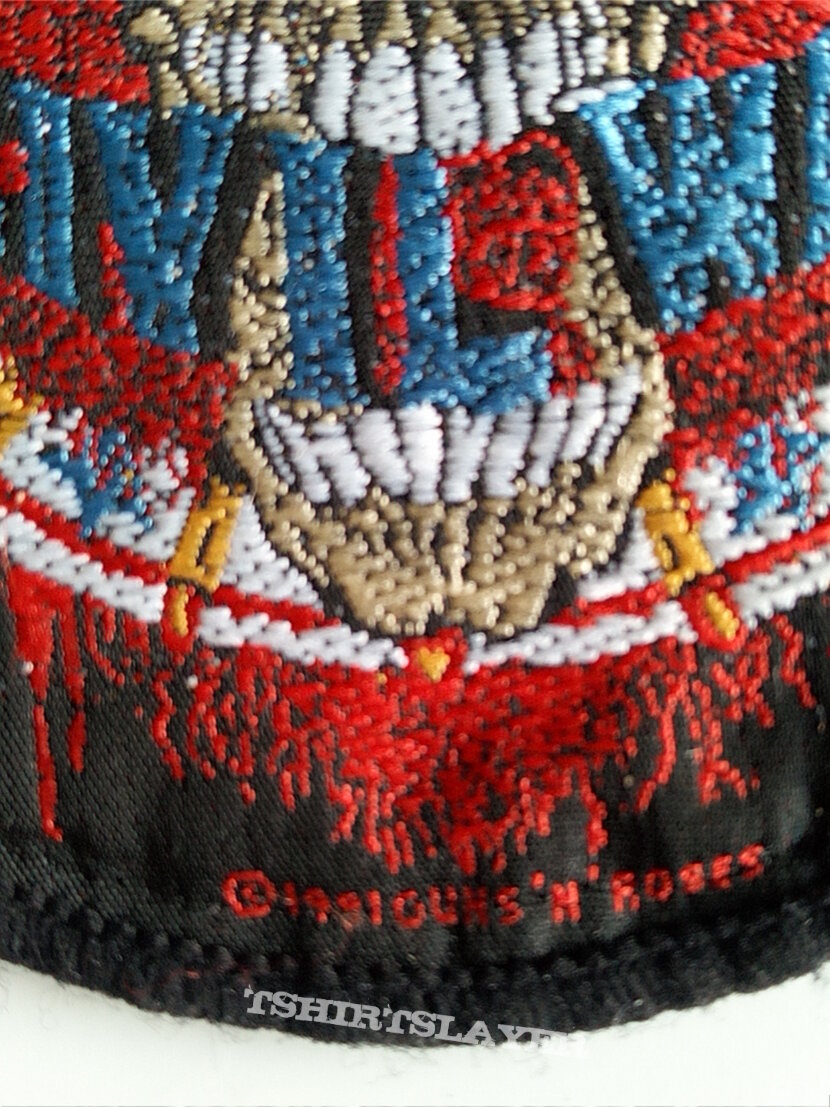 Guns N&#039; Roses civi war official 1991   patch used710