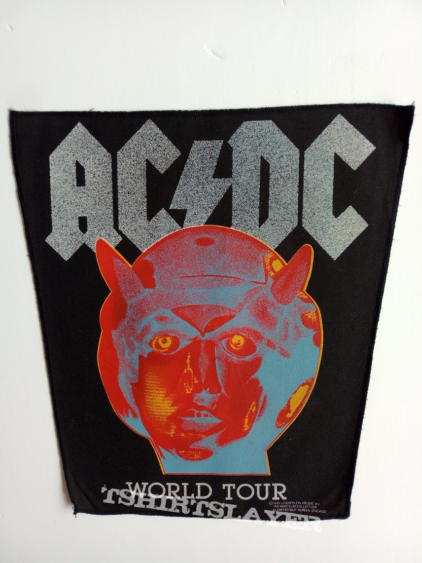 AC/DC  1993  world tour back patch bp333 backpatch 31X25X35 new