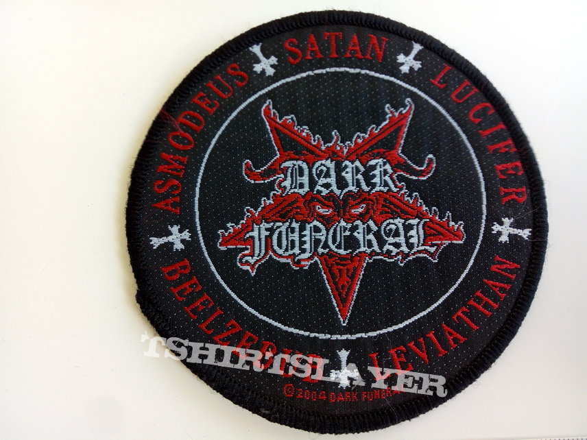 Dark Funeral official 2004 patch d306---9.5 cm