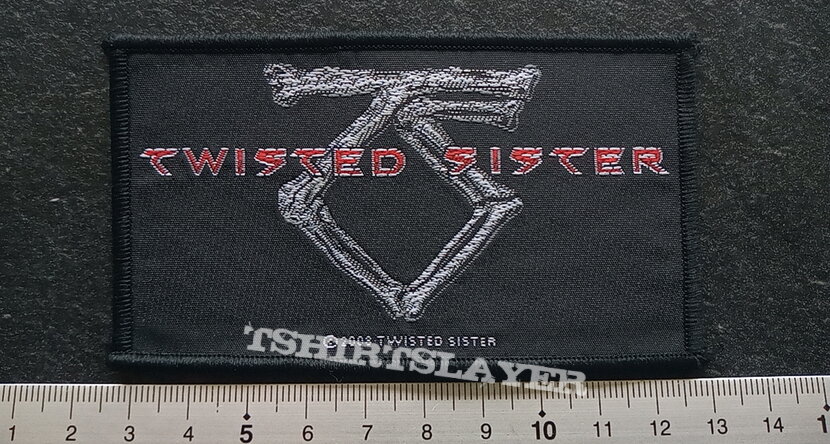 Twisted Sister logo patch t54 