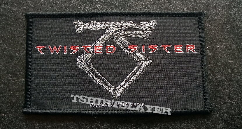 Twisted Sister logo patch t54 