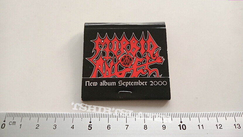 Morbid Angel offical 2000 matches promo item 