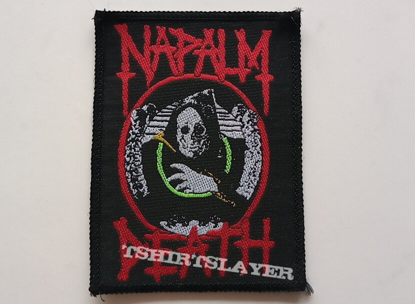Napalm Death  1990 life ?   patch n182