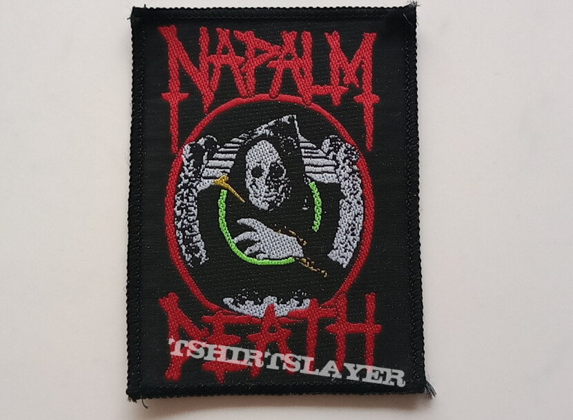 Napalm Death  1990 life ?   patch n182