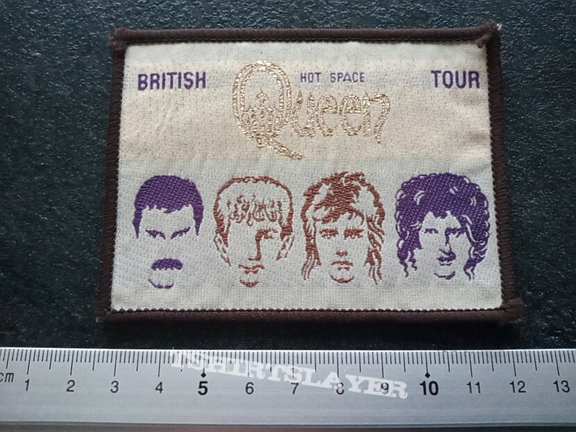Queen    British Hot Space Tour 1982   patch qu2