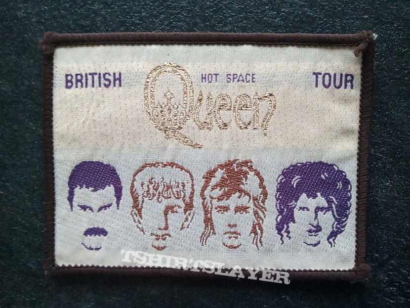 Queen    British Hot Space Tour 1982   patch qu2