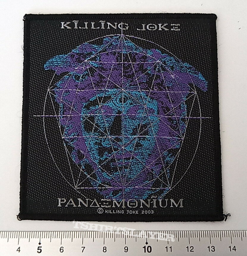  Killing Joke patch k190 2003 new 9.5 x 10 cm