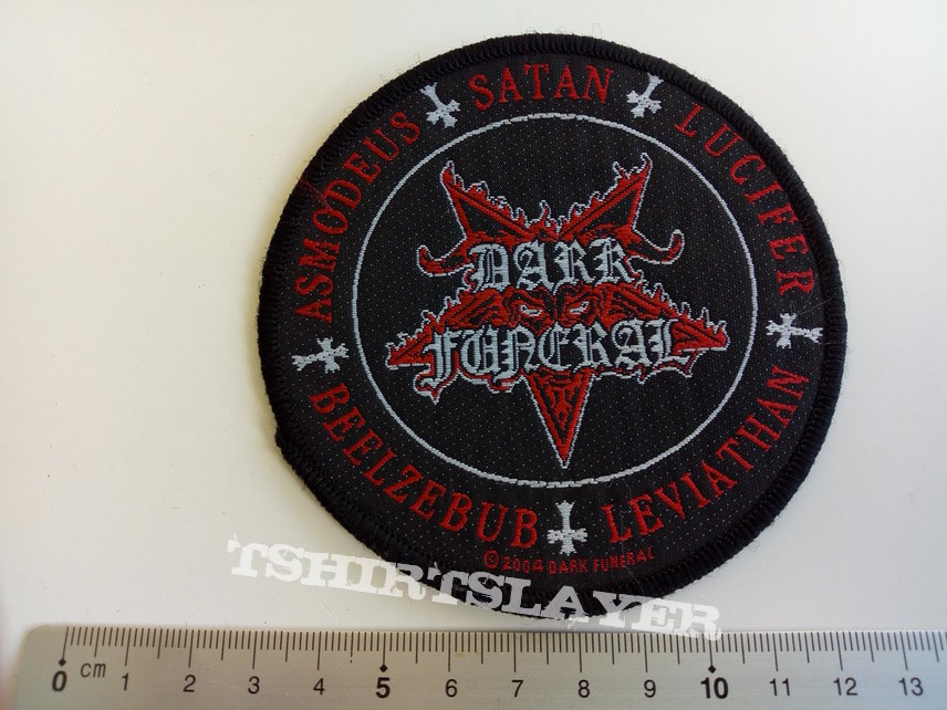 Dark Funeral official 2004 patch d306---9.5 cm
