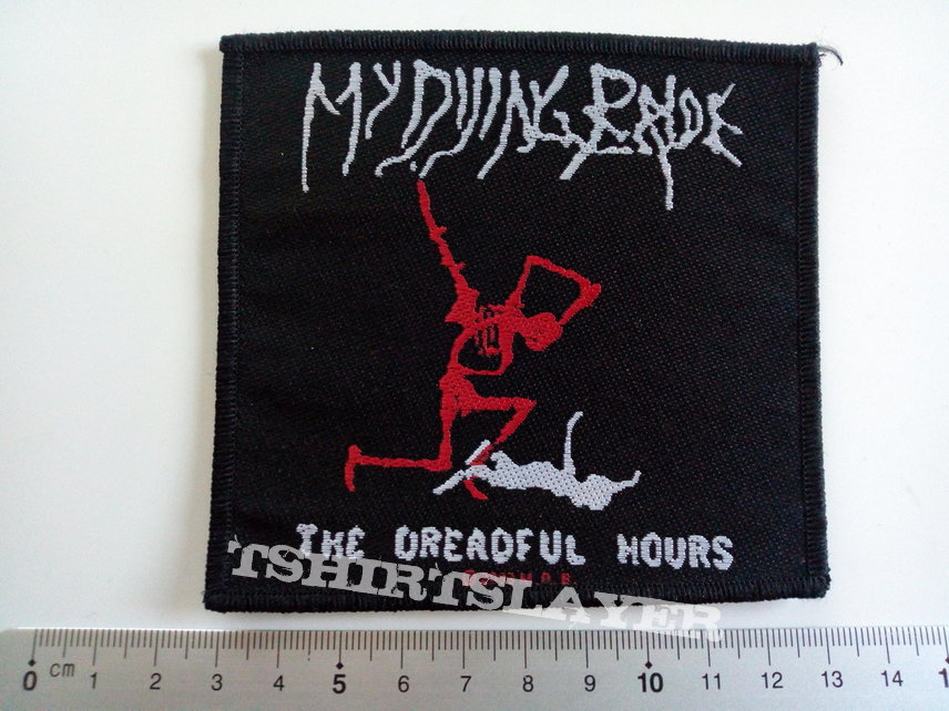 My Dying Bride dreadful hours official 2003 patch m156  