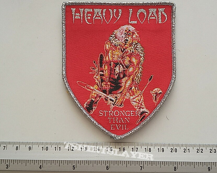 Heavy Load stronger than evil  shield patch h26
