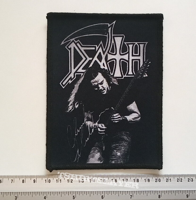 Death Chuck Schuldiner patch d61  --  10 x14 cm / 4 inch x 5,5 inch