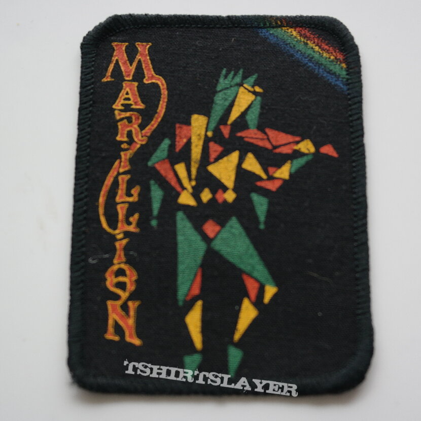    Marillion Script for a Jester&#039;s Tear 1983 patch m388