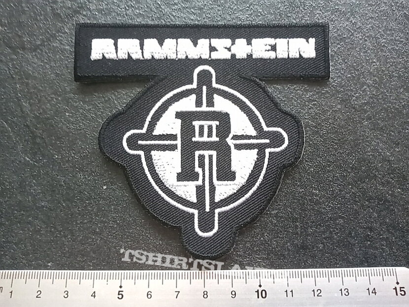 Rammstein shaped patch 36 Rammstein shaped patch 36