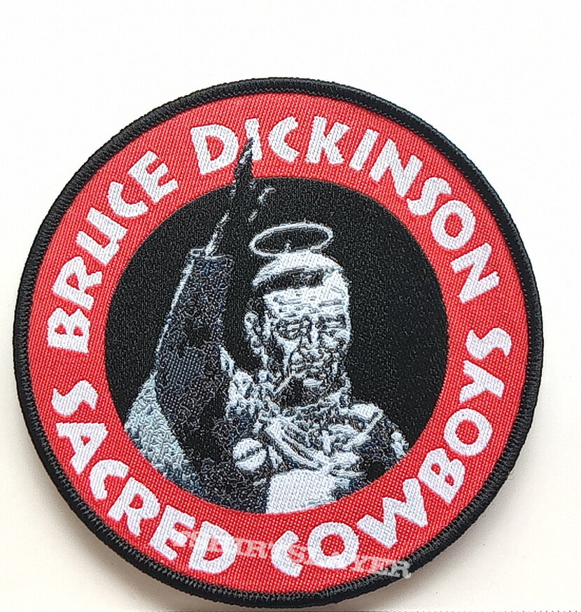 Bruce Dickinson sacred cowboys patch 112 