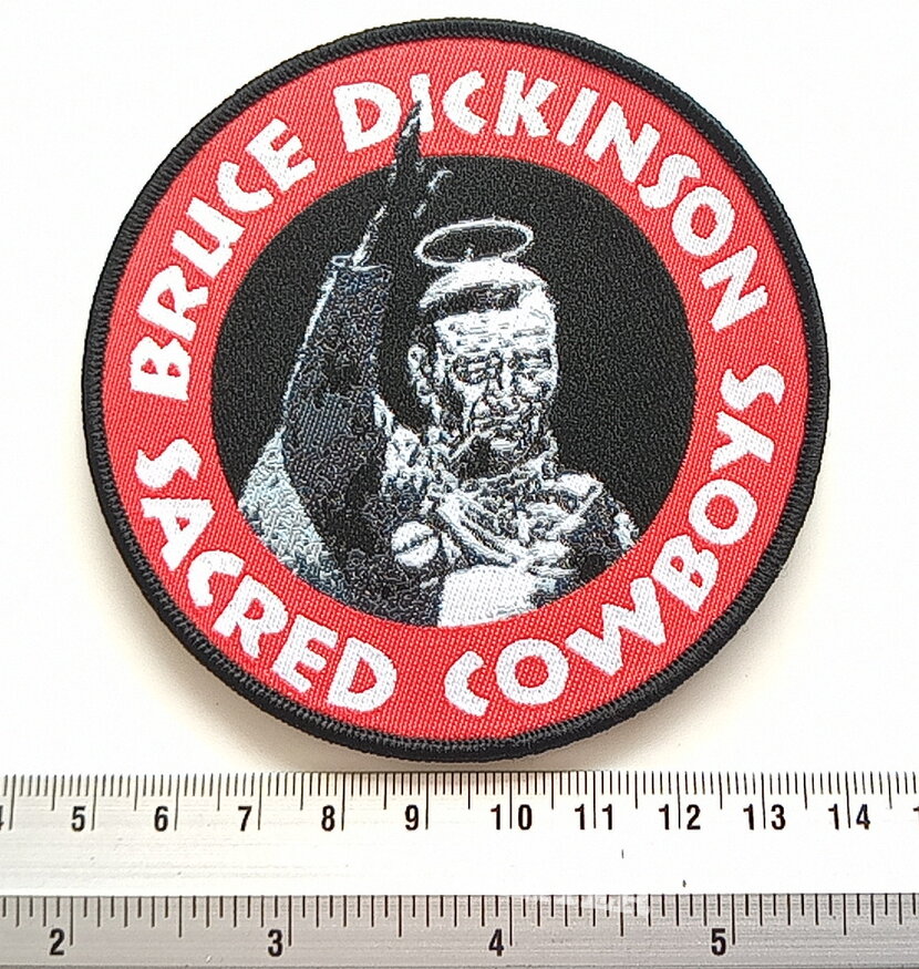 Bruce Dickinson sacred cowboys patch 112 