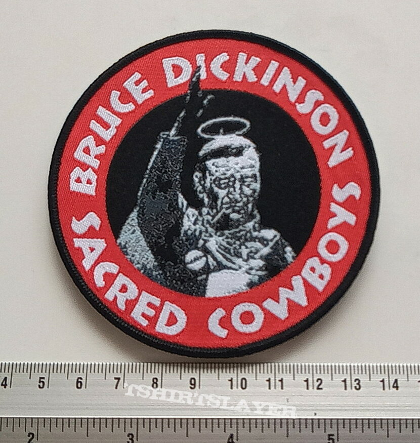 Bruce Dickinson sacred cowboys patch 112 