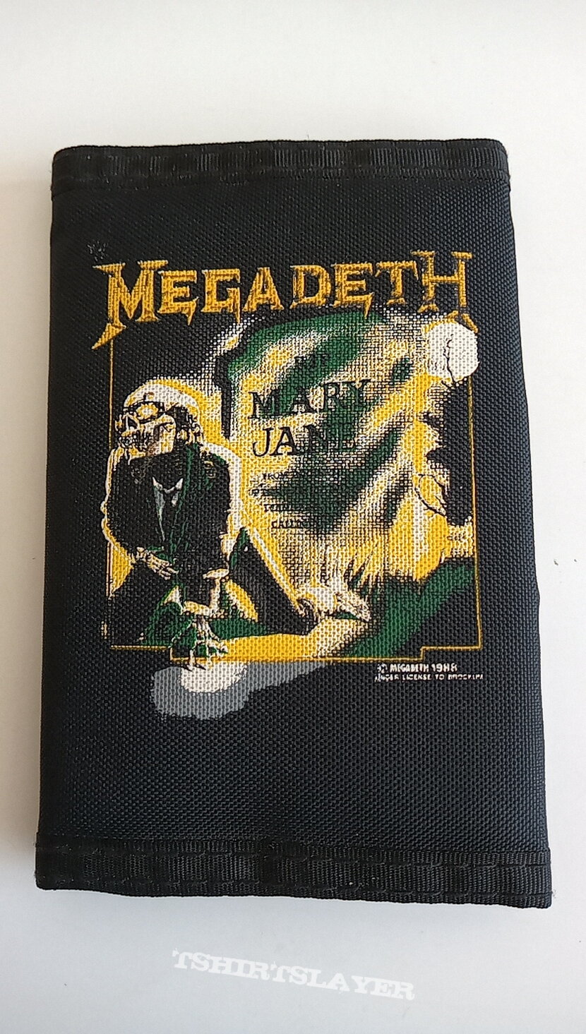 Megadeth official 1988 wallet 