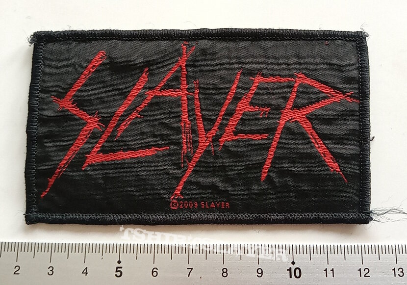 Slayer    2009  patch  used894