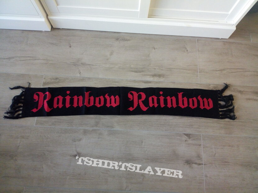 Rainbow old 80&#039;s scarf shawl