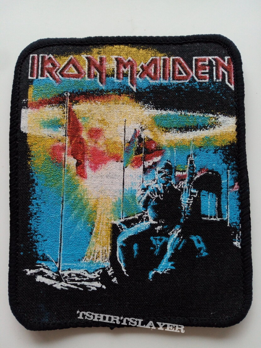 IRON MAIDEN  2 minutes to midnight  1984 patch 174   - 8x10 cm 