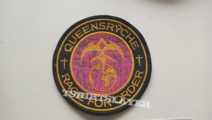 Queensryche  rage for order patch q41-- 10 cm