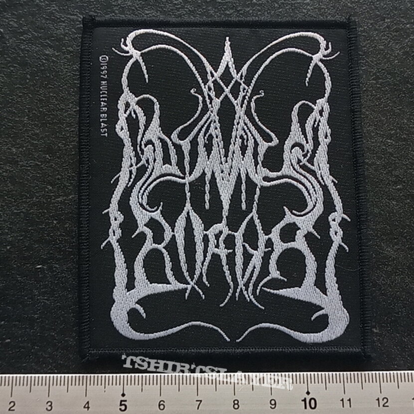 Dimmu Borgir old logo patch d158