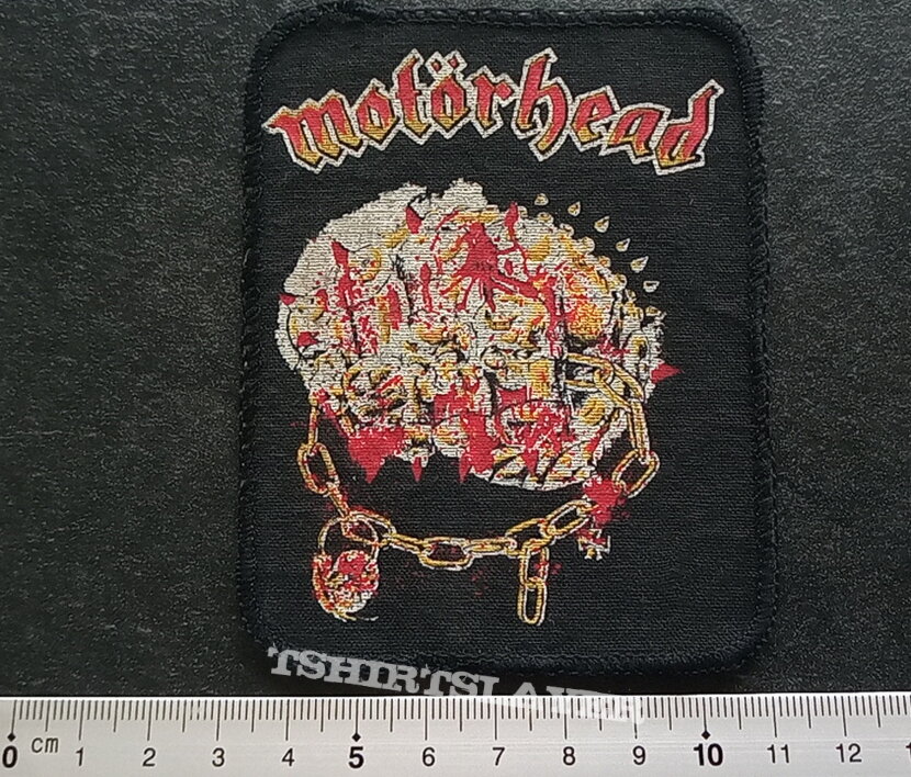 Motörhead    iron fist    1982  patch 18   8 x 10 cm