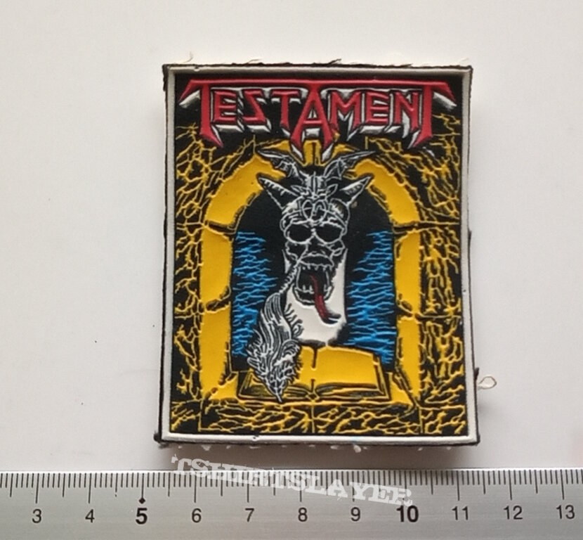 Testament old rubber patch rp2