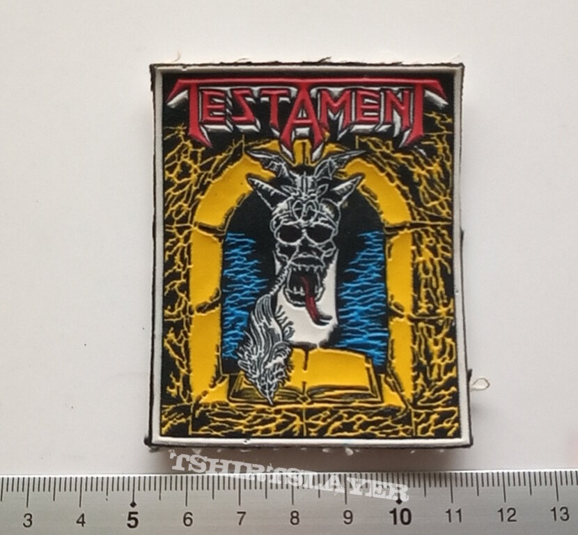 Testament, Testament old rubber patch rp2 Patch (Pedro sodom's