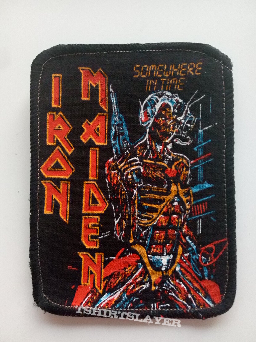 Iron Maiden 1986 somewhere in time patch no 144  
