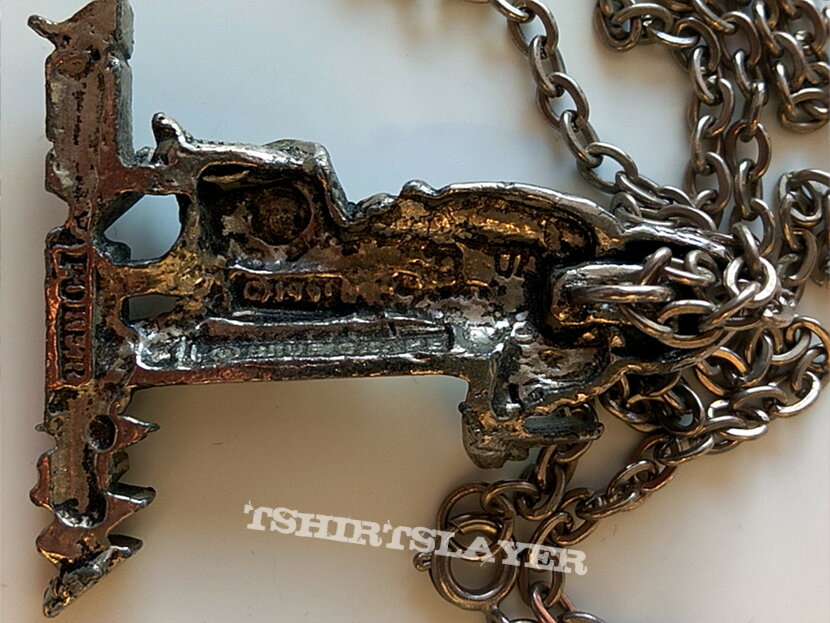 Annihilator official 1991 Alice In Hell necklace  pendant ketting 